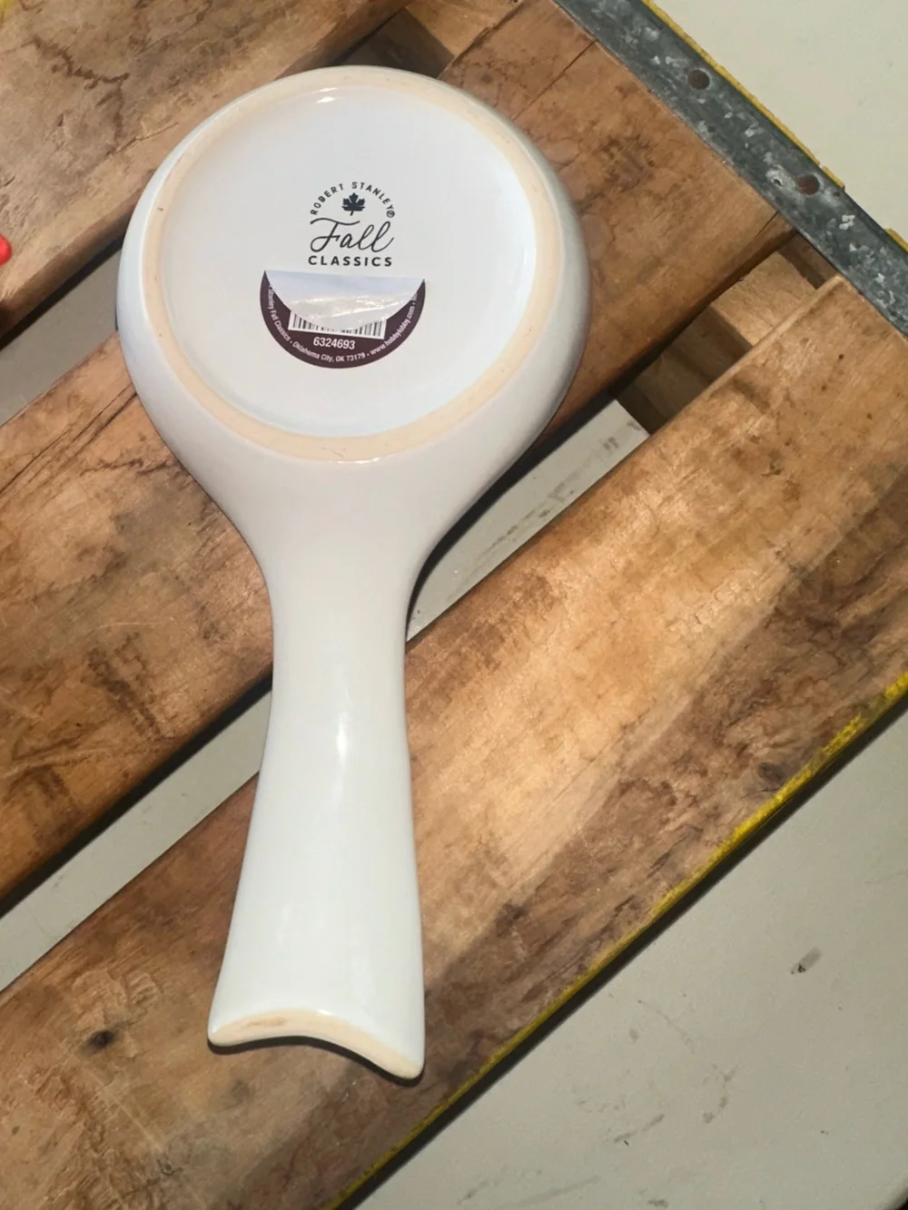 Pumpkin Kisses & Harvest Wishes Spoon Rest ~ New